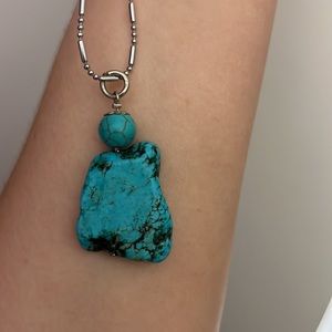 Turquoise Stone Necklace